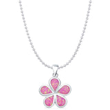  Plumeria Pendant 