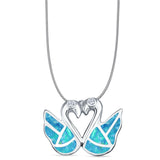  Swan Pendant 