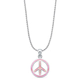 Peace Sign Pendant 