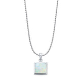 Princess Cut Pendant 
