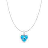 Peace Heart Pendant