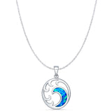 Ocean Wave Pendant