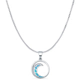 Ocean Wave Pendant