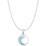 Ocean Wave Pendant