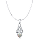  Celtic Heart Pendant 