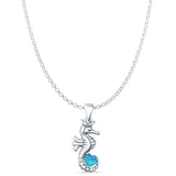  Seahorse Pendant 