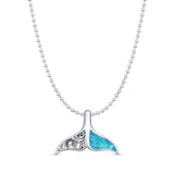  Whale Tail Pendant 