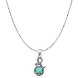 Snake Pendant Necklace