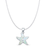  Starfish Pendant Necklace