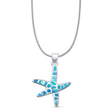  Starfish Pendant Necklace