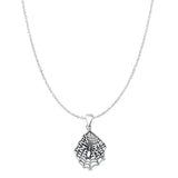  Spiderweb Pendant Necklace