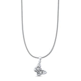  Celtic Butterfly Pendant Necklace