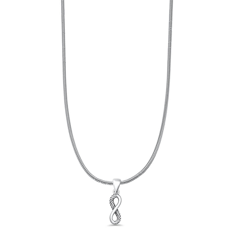  Infinity Pendant Necklace