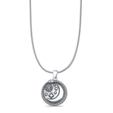  Moon & Stars Pendant Necklace