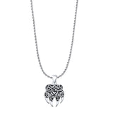  Celtic Bear Paw Pendant Necklace