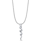  Snake Pendant Necklace
