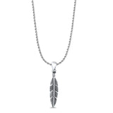  Feather Pendant Necklace