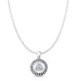  Valknut Pendant Necklace