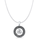  Triquetra Runes Pendant Necklace