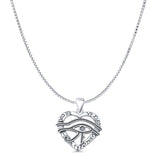 Eye of Horus & Zodiac Pendant Necklace