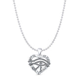 Eye of Horus & Zodiac Pendant Necklace