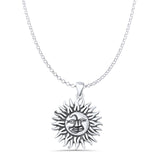 Sun Pendant Necklace