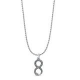 Infinity Snake Pendant Necklace