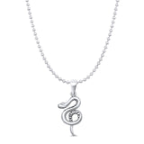  Snake Pendant Necklace