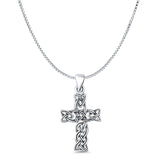  Celtic Cross Pendant Necklace