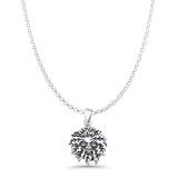  Green Man Pendant Necklace