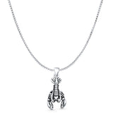  Lobster Pendant Necklace