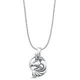  Unicorn Pendant Necklace