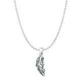  Feather Pendant Necklace