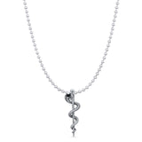 Cobra Snake Pendant Necklace