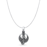 Egyptian Wadjet Pendant Necklace