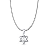 Star Of David Pendant Necklace