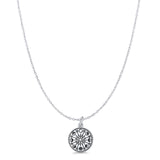 Moon Phase Pendant Necklace