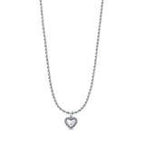  Double Heart Pendant Necklace