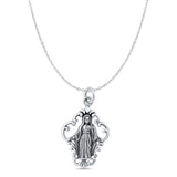  Virgin Mary Pendant Necklace