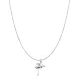 Ballet Dancer Pendant Necklace