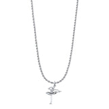  Ballet Dancer Pendant Necklace