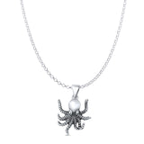  Octopus Pendant Necklace