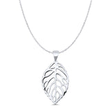  Leaf Pendant Necklace