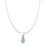 Hand Of Hamsa Pendant 