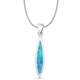  Oblong Pendant 