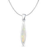  Oblong Pendant 