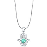  Hand Of Hamsa Pendant 