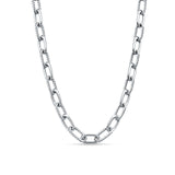 Twisted Rope Paperclip Chain Necklace