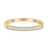 Half Eternity Wedding Band