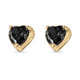 Heart Stud Earrings